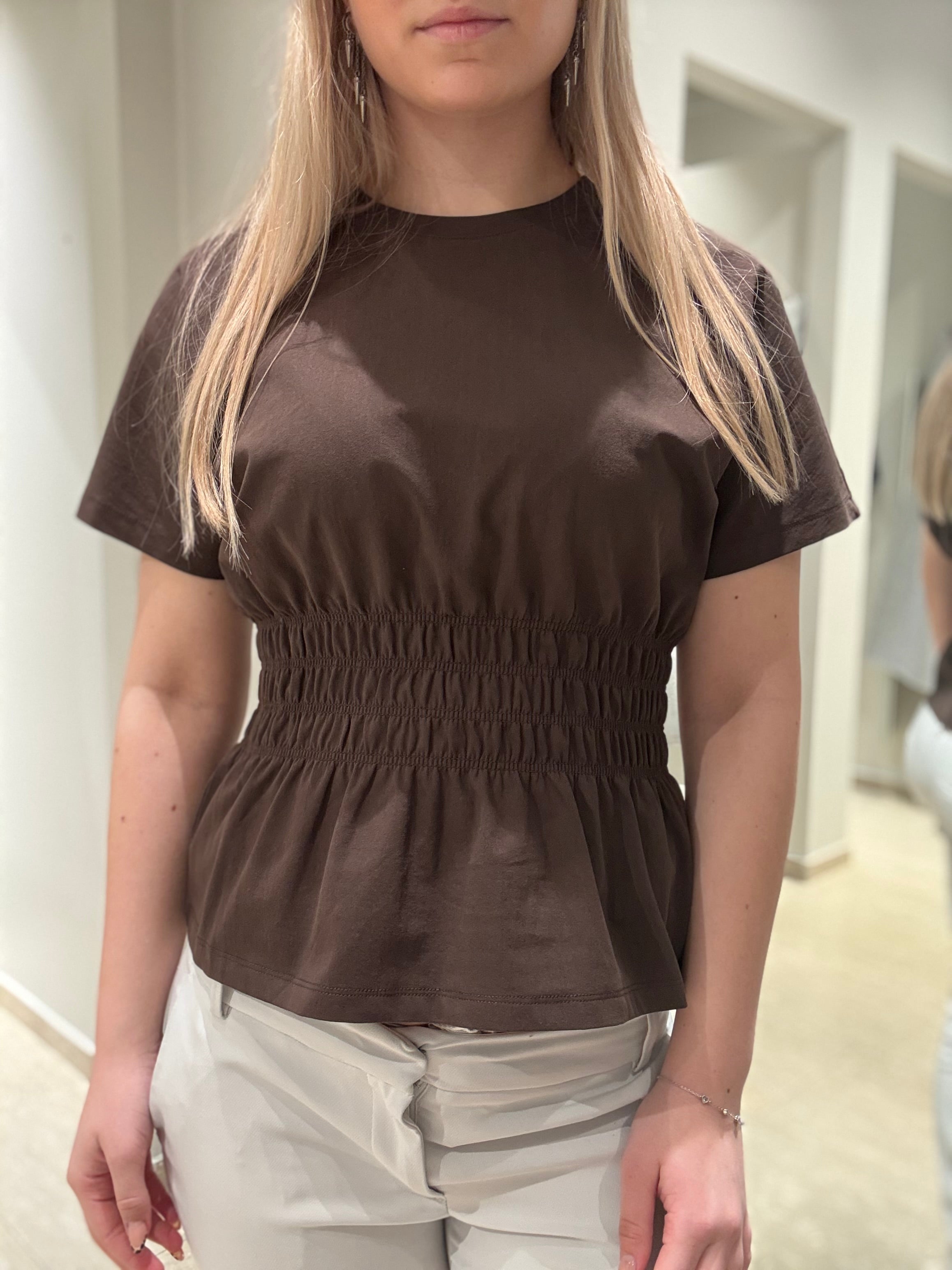 OBJSUNA Top - Seal Brown
