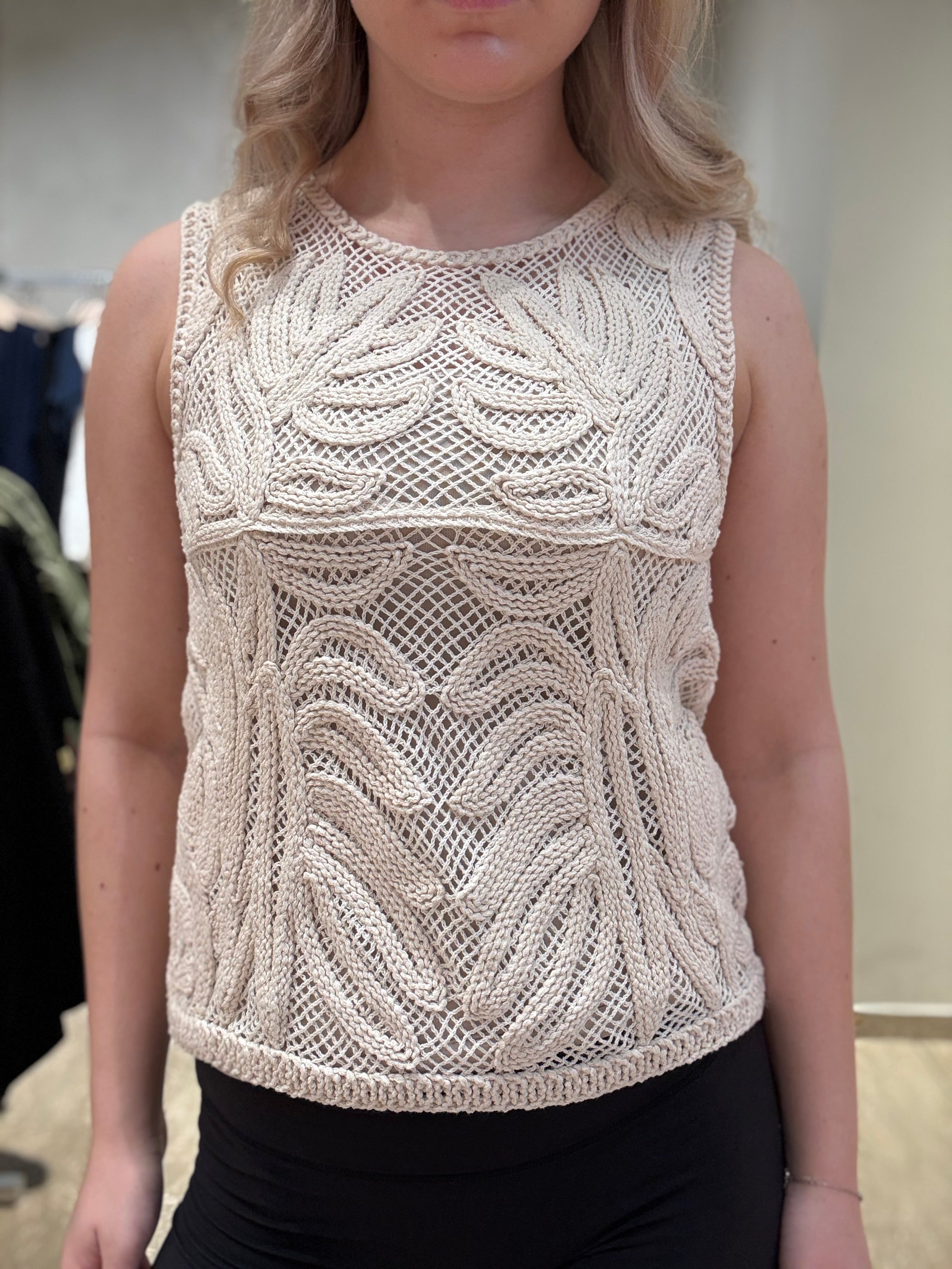VISIAMSA Knit Top - Birch