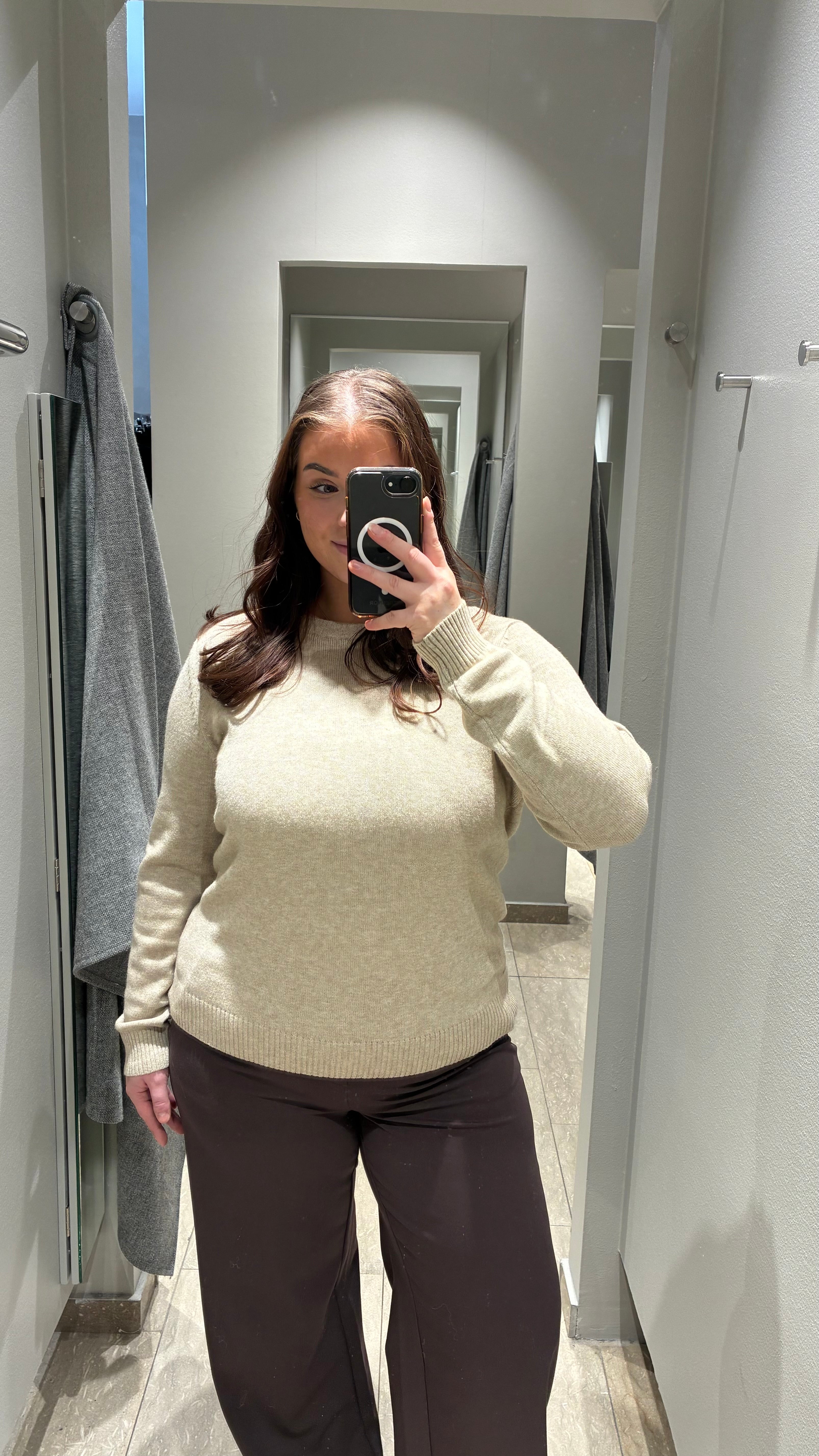 VIRIL Pullover - Natural Melange