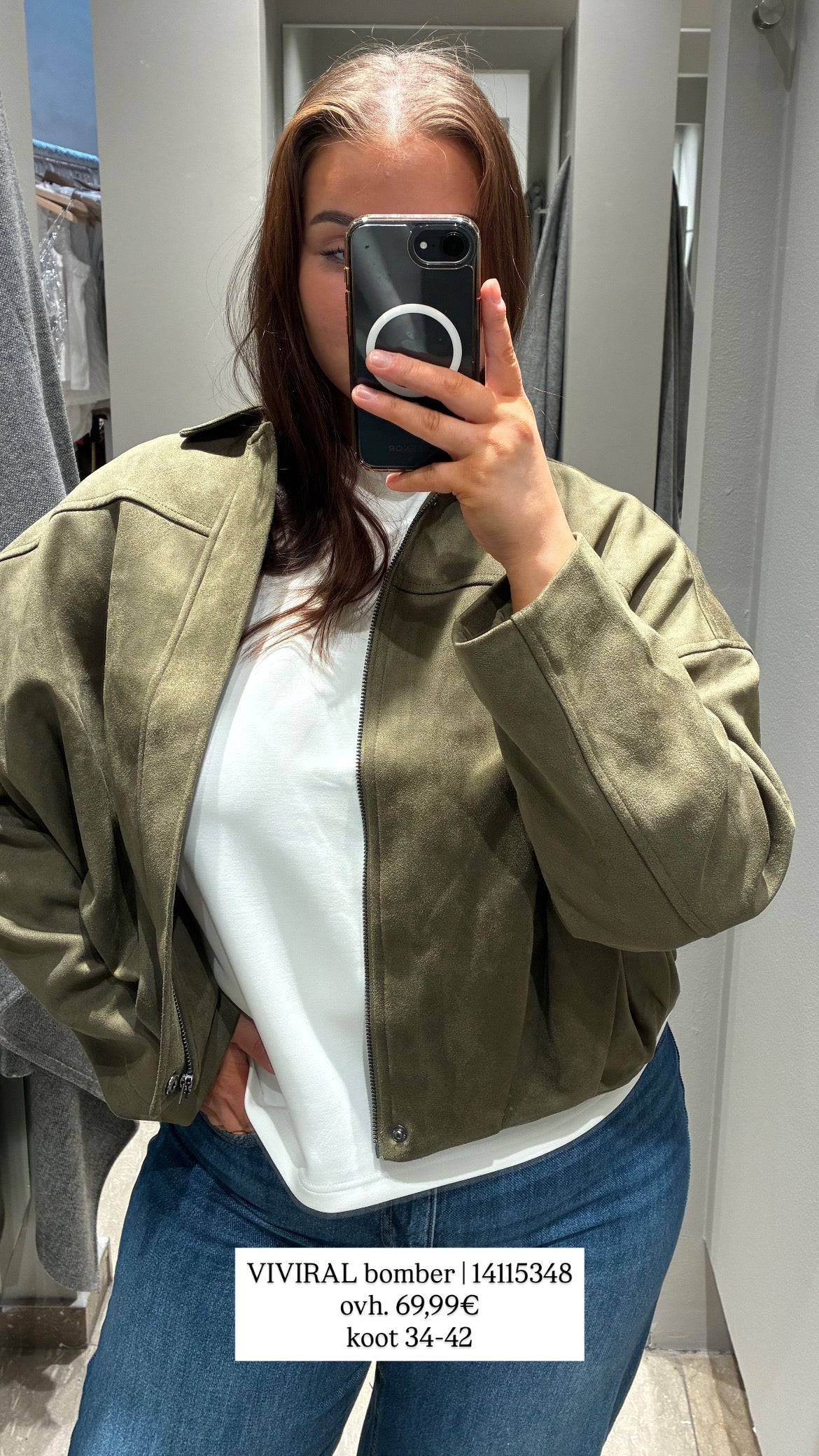 VIVIRAL Otw Bomber - Ivy Green