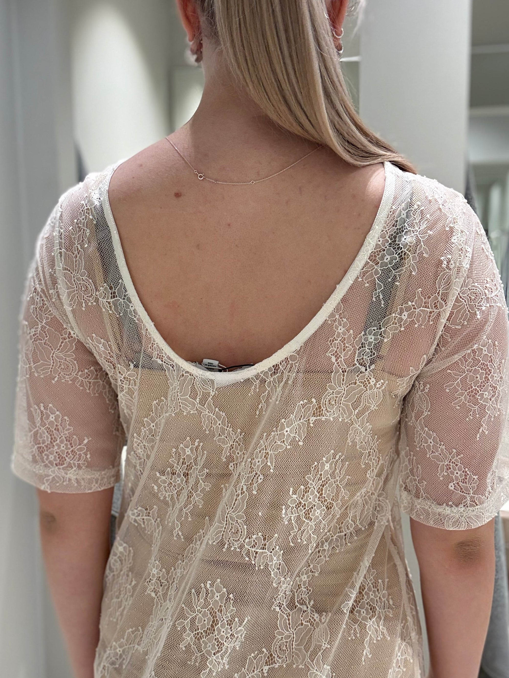 NMLUCIA Long Dress - Cloud Dancer