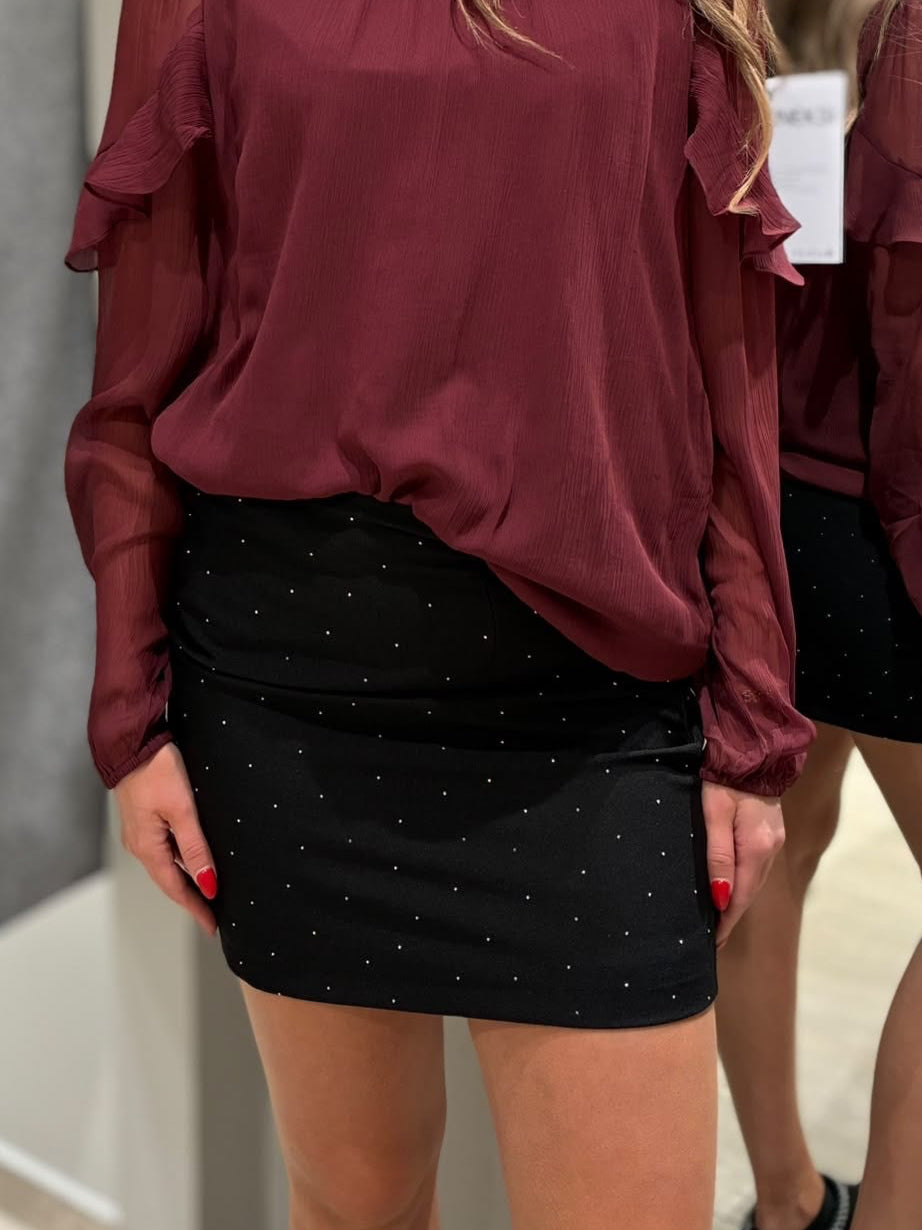 PCKAMIL Mini Skirt - Black