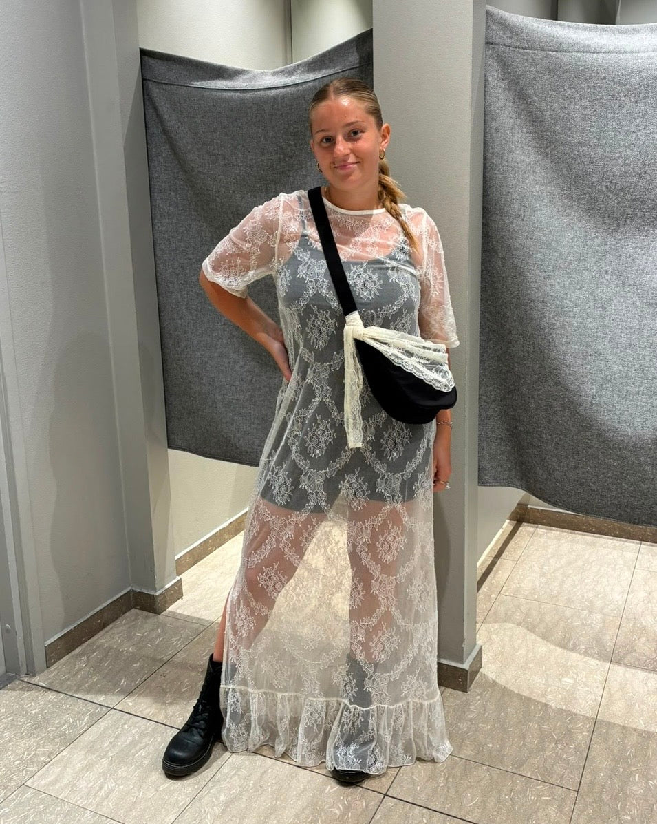 NMLUCIA Long Dress - Cloud Dancer