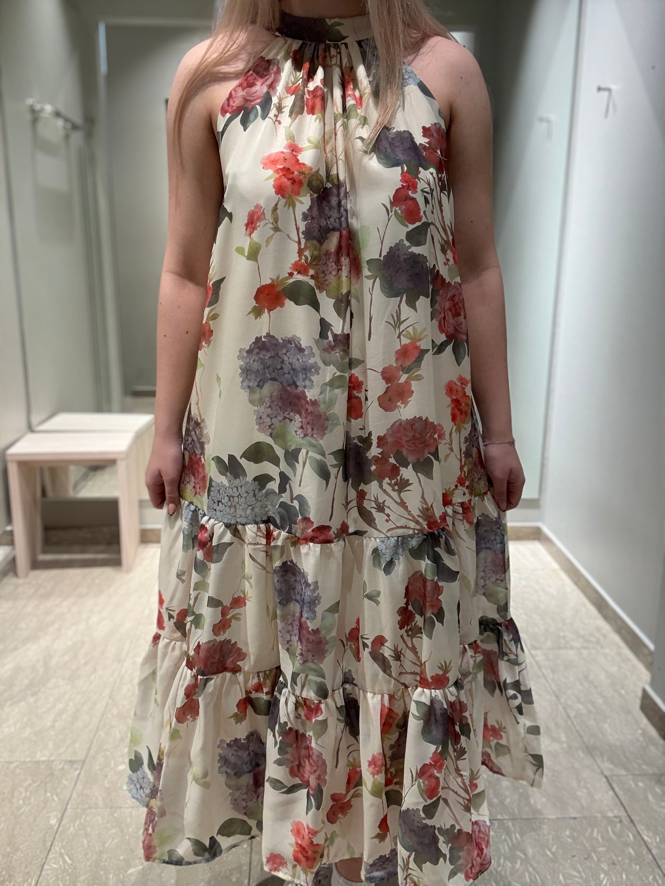VINIA Midi Dress - Birch