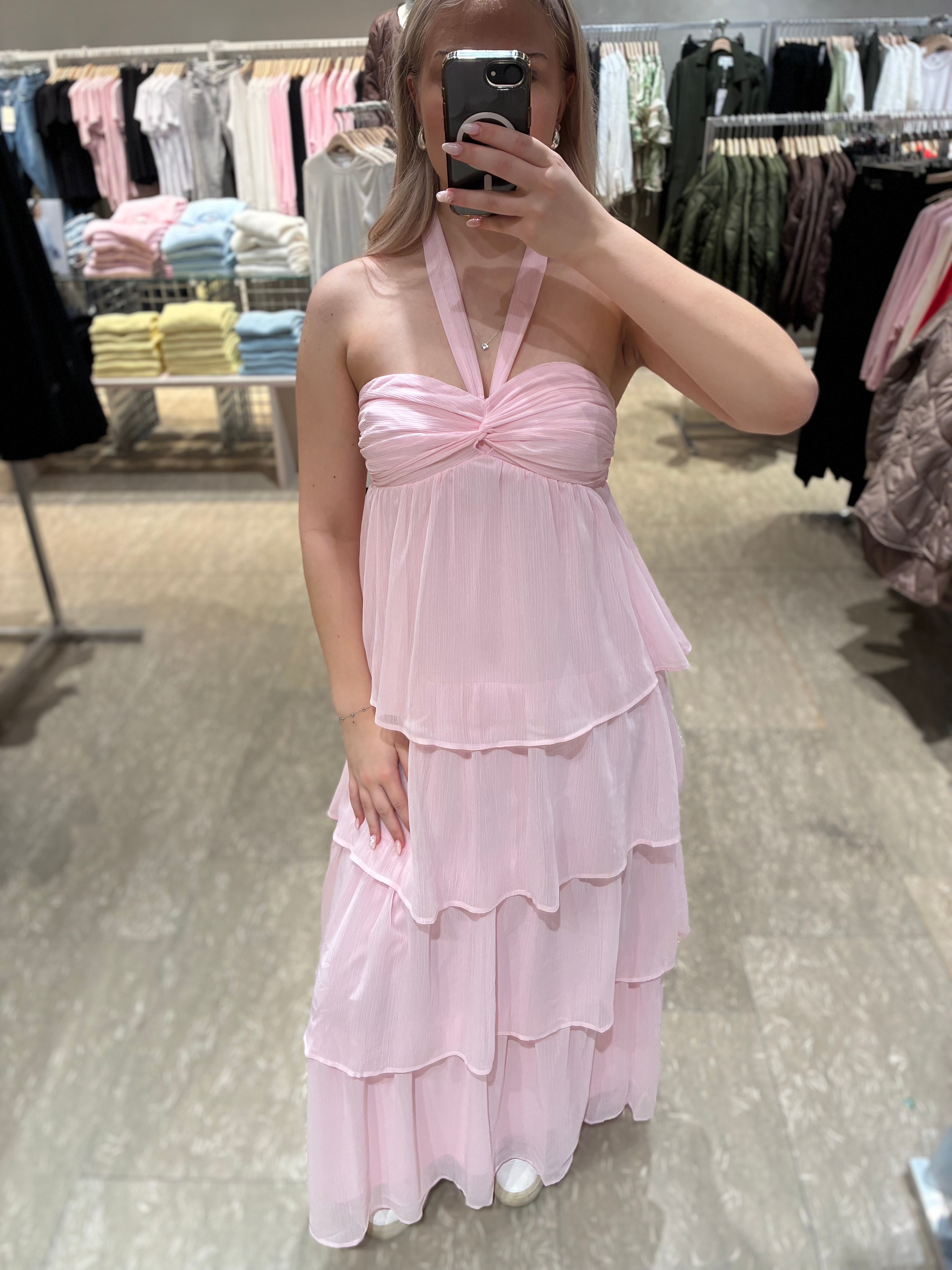 VILEA Long Dress - Cherry Blossom