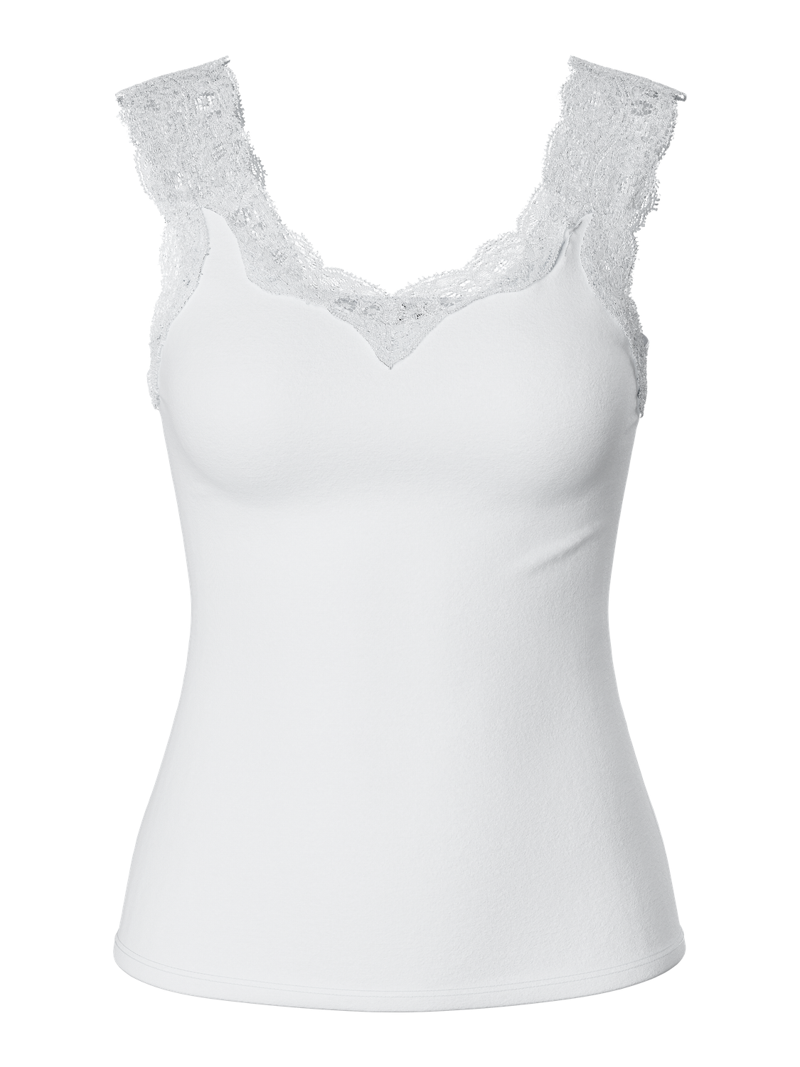 PCBARBERA Tank-Top - Bright White