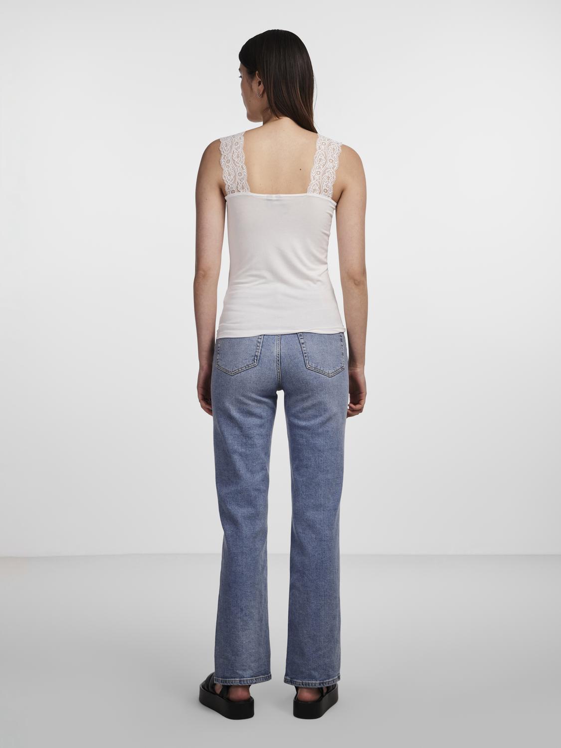 PCBARBERA Tank-Top - Bright White